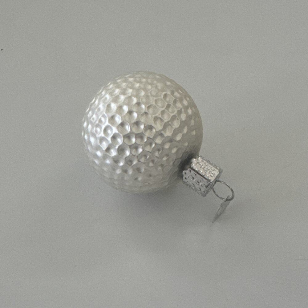 Old‎ World Christmas Glass Blown Ornament Golf Ball OWC Holiday